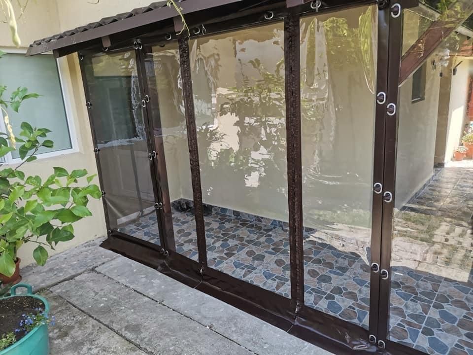 Folie transparenta terase