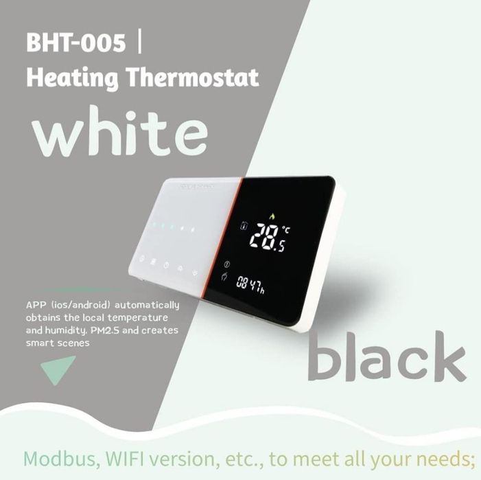 Termostat inteligent Wi-Fi BecaSmart seria 005!