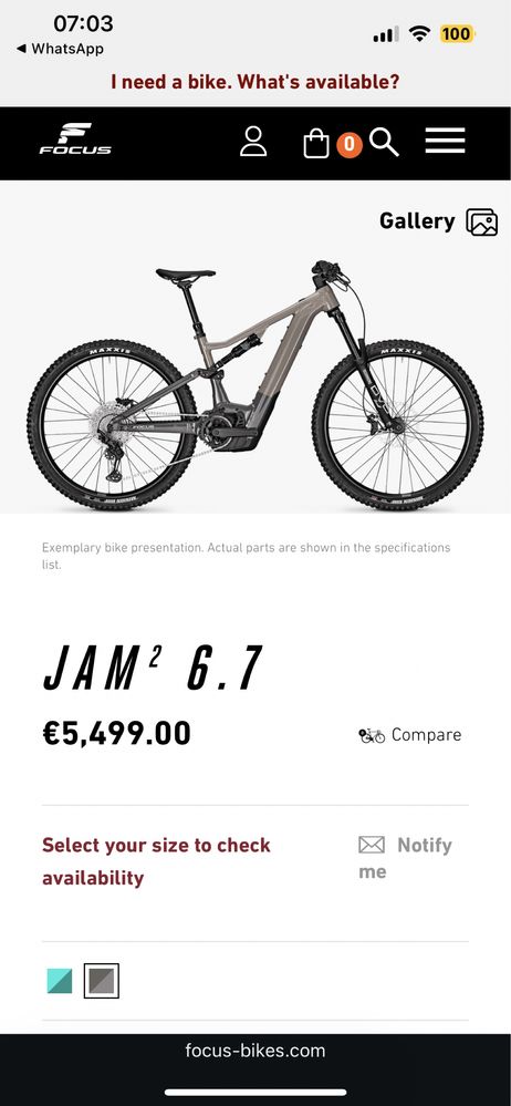 Bicicleta electrica Focus Jam2 2024