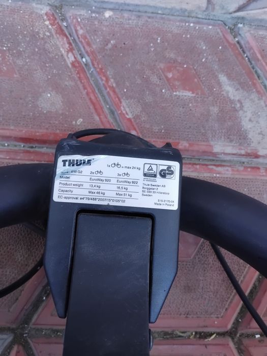 Thule Suport pt  2,3 sau 4 biciclete