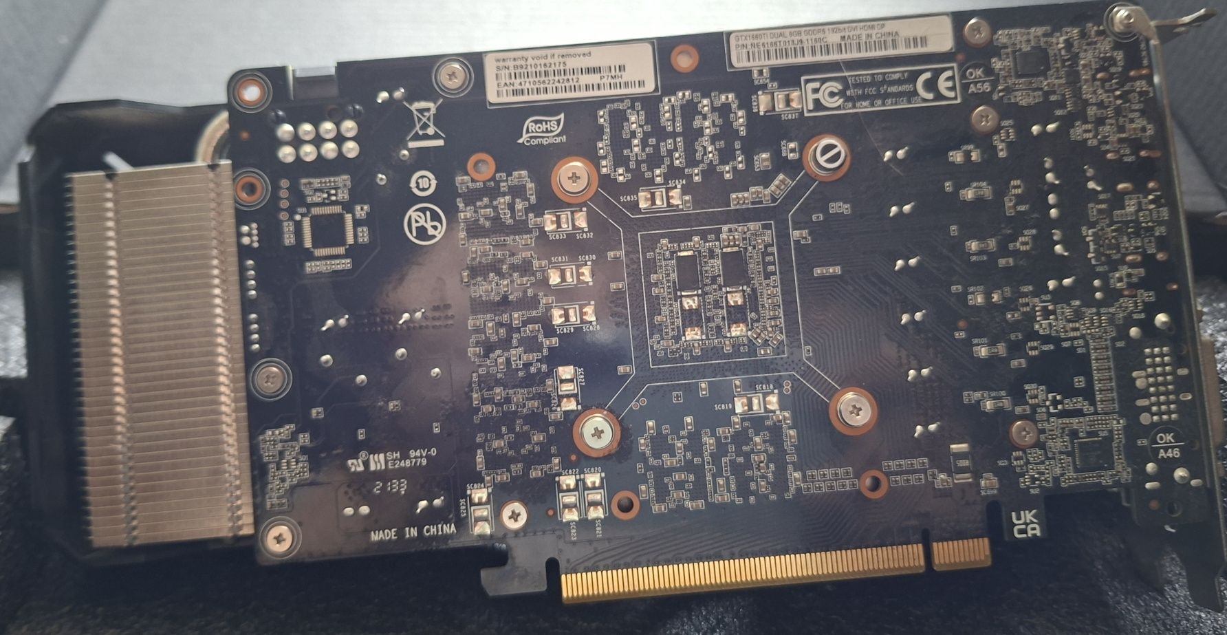 Видеокарта 1660 TI