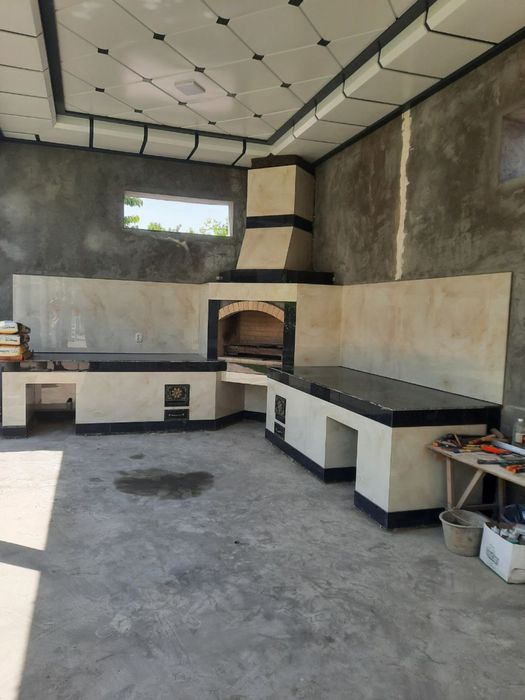 Летний кухня курамиз учок барбекю сиз хохлаган куринишда