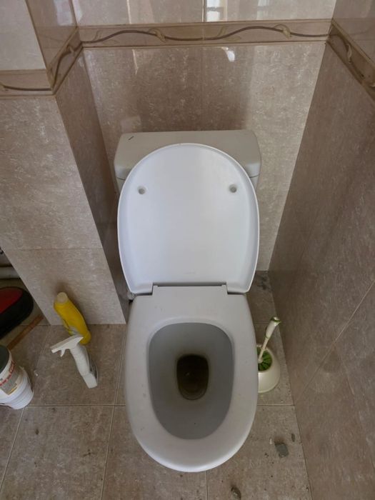 Унитаз напольный белый