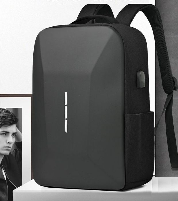 мужской рюкзак для ноутбука с твердым корпусом водонепроницаемый,