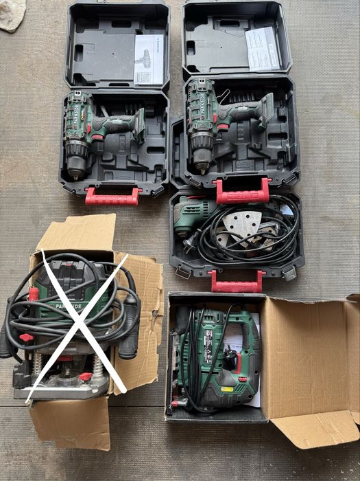 Autofiletante X20 V, pendular (soricel), multitool Parkside