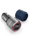 Incarcator Auto Fast Charge 83W USB C si USB A