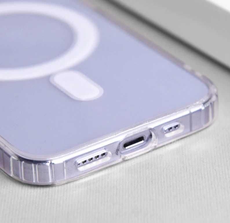 Husa din silicon compatibila MagSafe pentru iPhone 15 , 15 Pro Max
