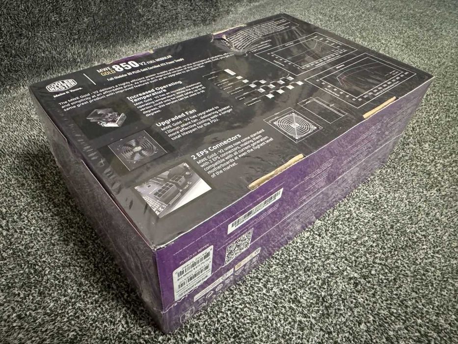 Sursa PC / Cooler Master MWE 850W / Gold / Full Modular / Sigilata