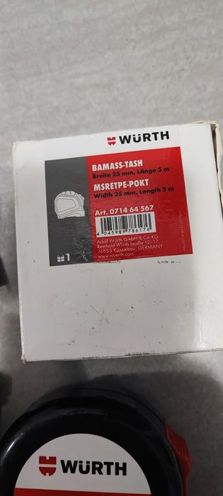 Rulete profesionale wurth stanley berner