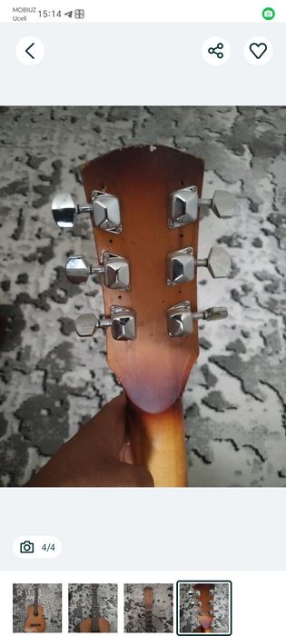 Gitara sotiladi chalishga tayyor arzon 600 ming
