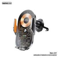 Remax RM-C17 Авто Держатель 15W Transparent for iPhone Samsung OPPO