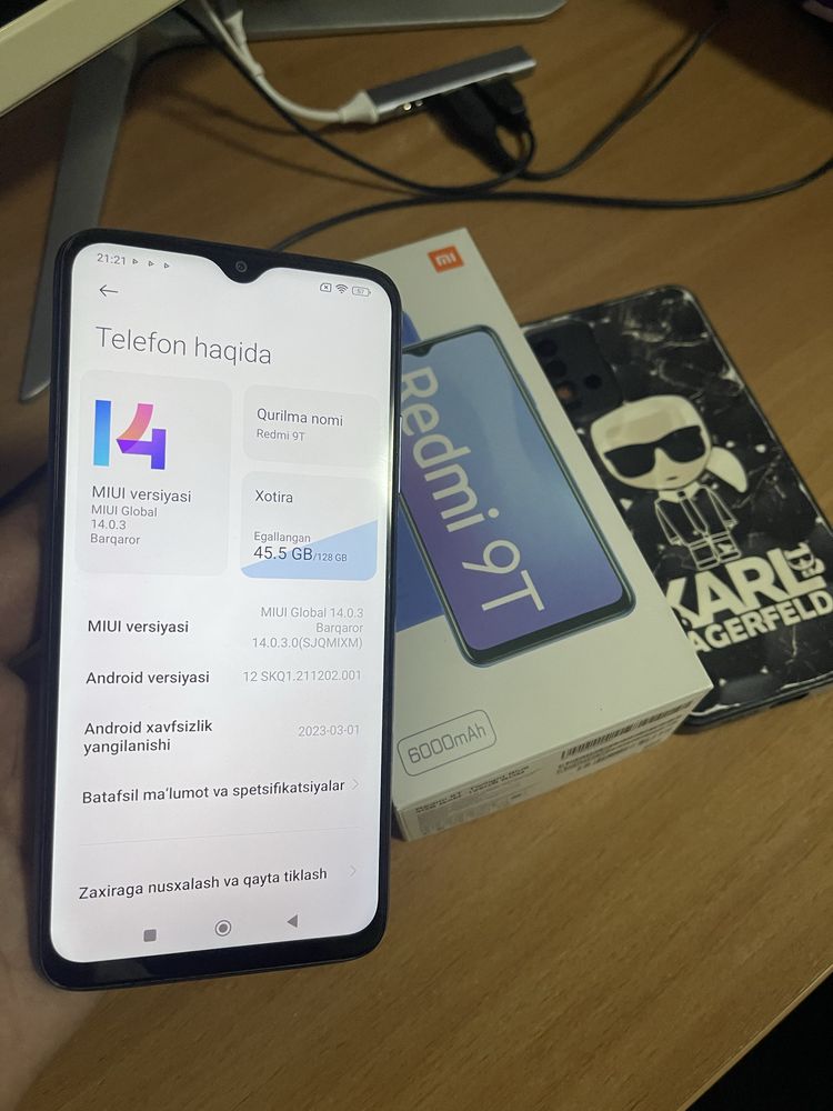 Redmi 9T  128 GB