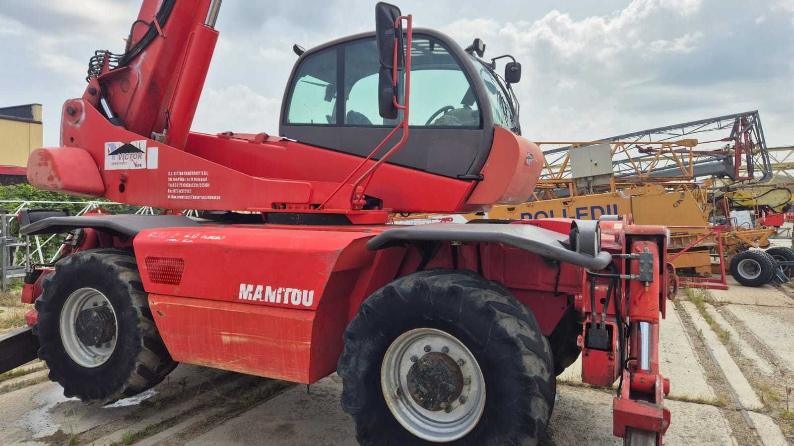 Manitou rotativ MRT2540 incarcator telescopic 25m 4 tone