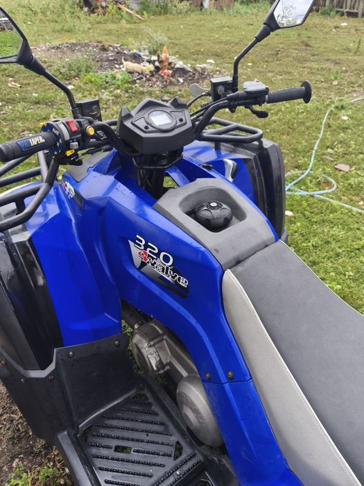 Vând ateveu 4x4 motor 375cc puțin folosit