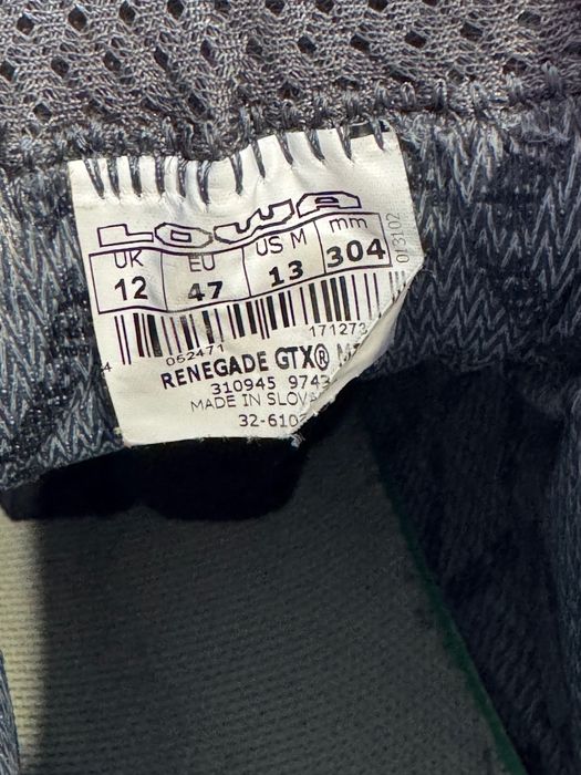 Lowa Renegade Gtx Mid GORE-TEX.