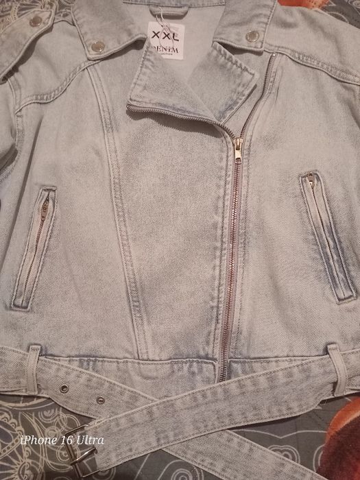 Модерно Дънково Яке!-40%!