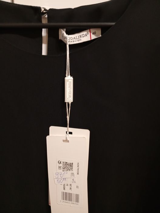 Красива черна блуза нова