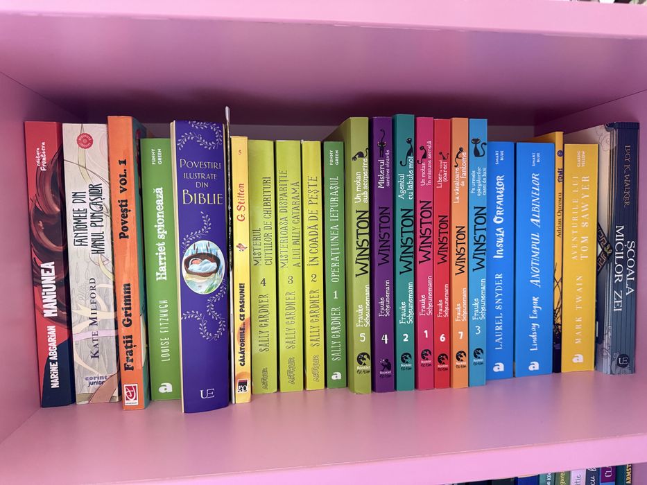 Carti de citit impecabile, unele noi in folie copii 7,8,9,10,11,12 ani