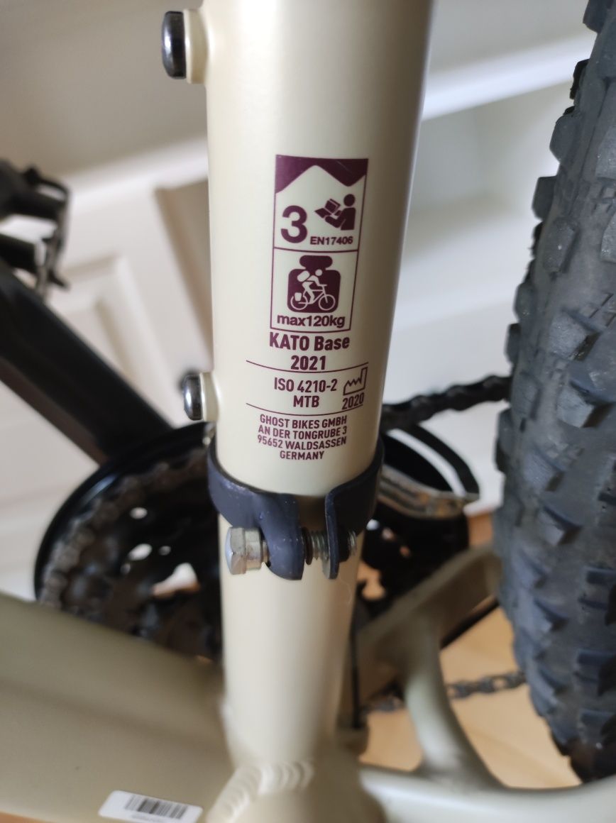 Bicicleta Ghost, frane hidraulice, 21 viteze