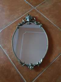 Oglinda cu rama din bronz, 60 cm