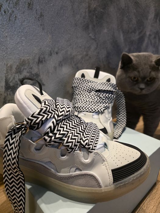 Vând Lanvin curb alb cu negru nr 43