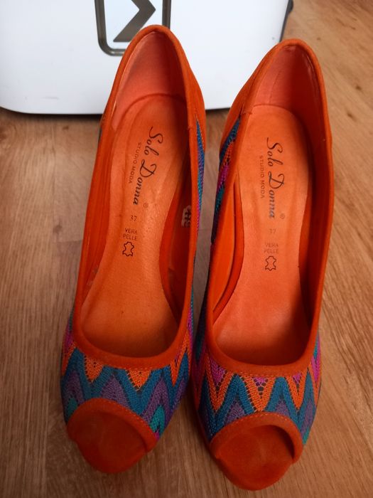 Pantofi  Solo Dona  piele intoarsa dama 37