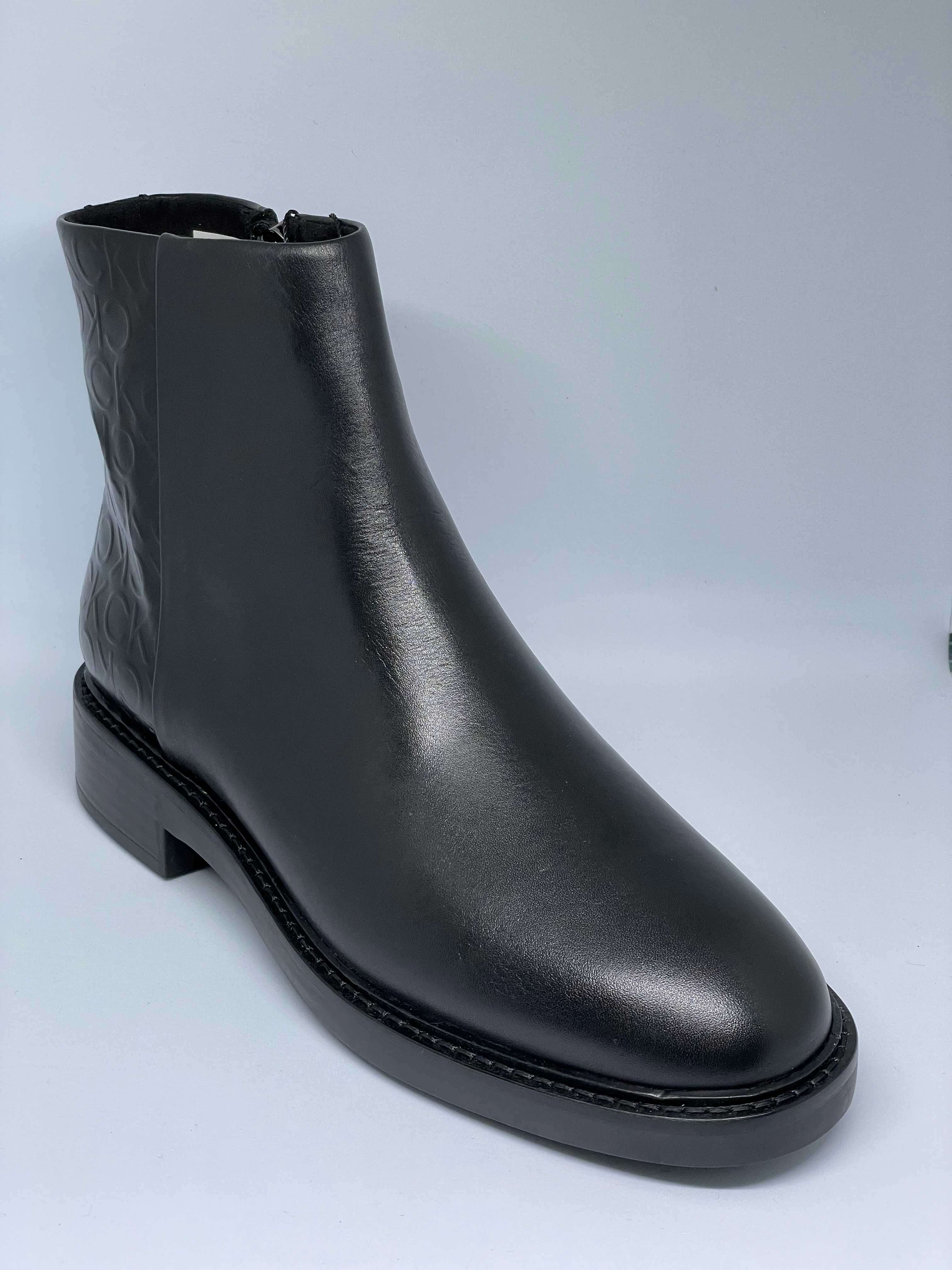 Нови Оригинални Дамски Боти Calvin Klein Rubber Sole Ankle Boot 38