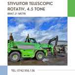 Manitou/Merlo/stivuitor telescopic de inchiriat