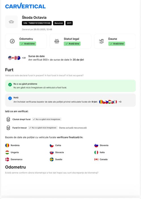 Skoda Octavia 2 Facelift RS - Automata