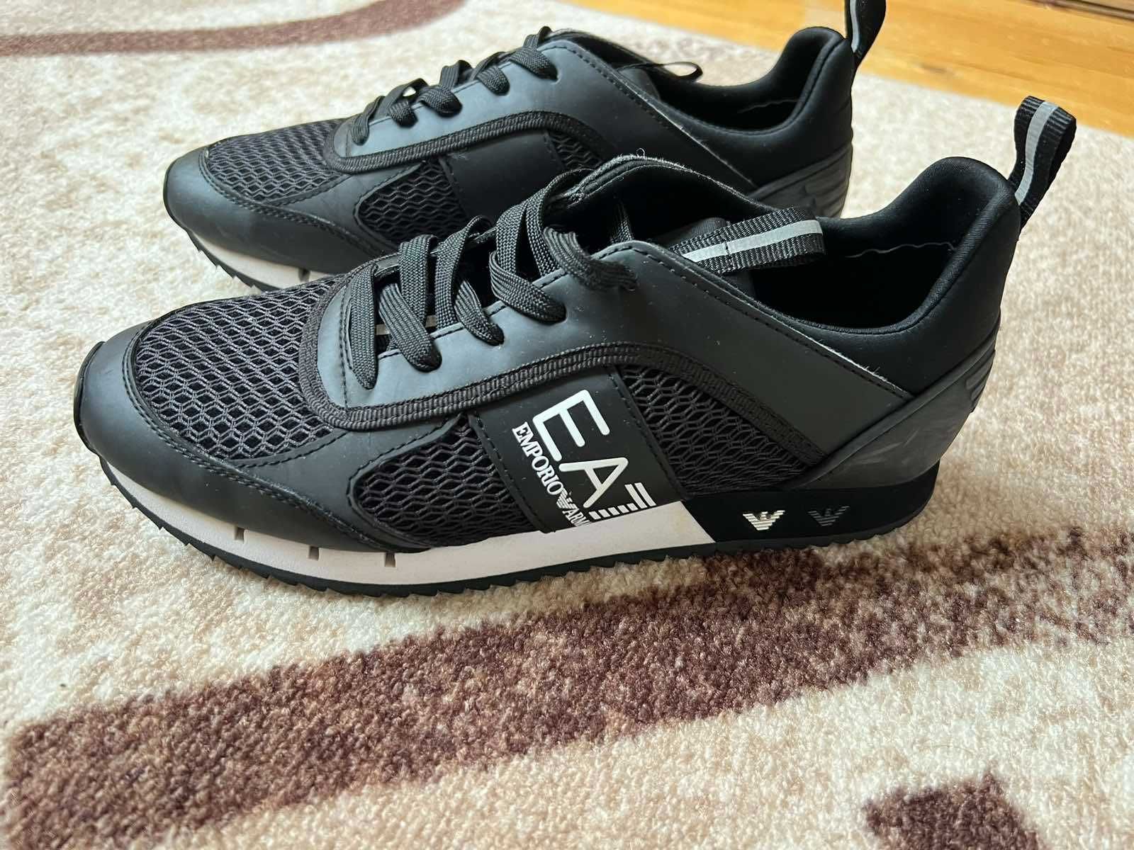EA7 Emporio Armani Сникърси черни