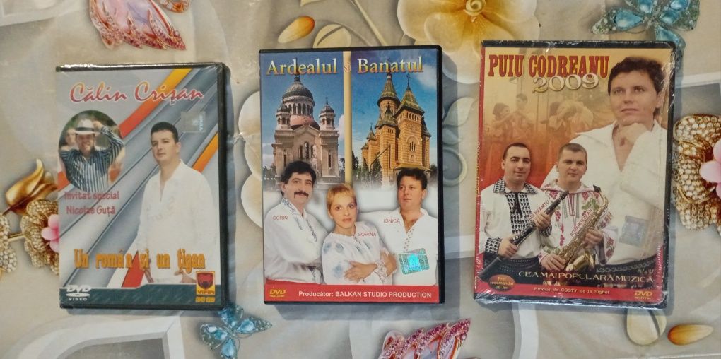 CD uri cu manele originale și DVD uri!