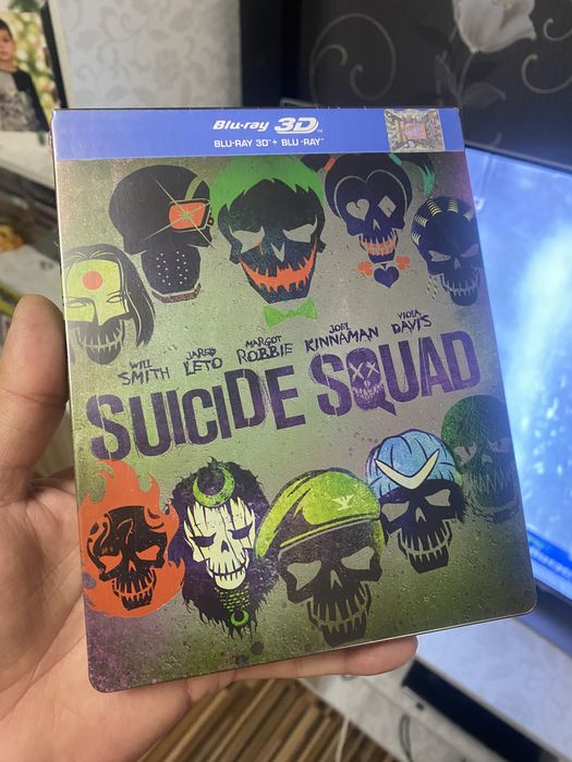Blu-ray Suicide Squad 3D+2D steelbook