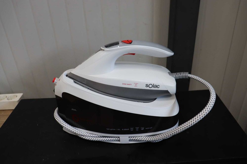 Парогенератор Solac CPB6200, Свръхналягане 6,5 бара. 2400W, Бърз старт