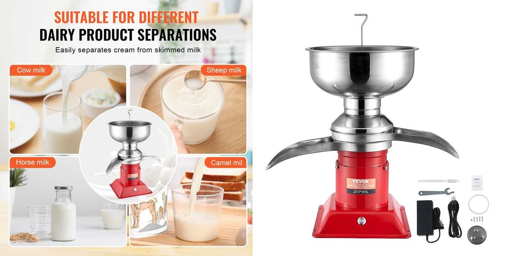 Separator de lapte electric Separator de smantana 30W,5L Nou ambalat!