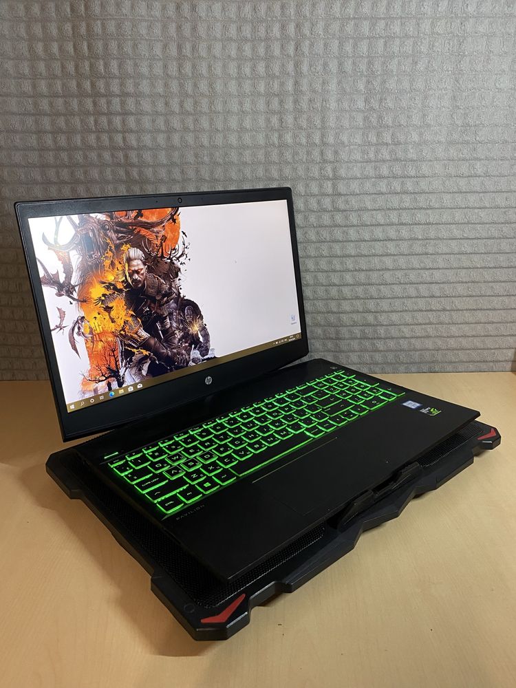 Мощный игровой ноутбук HP gaming laptop