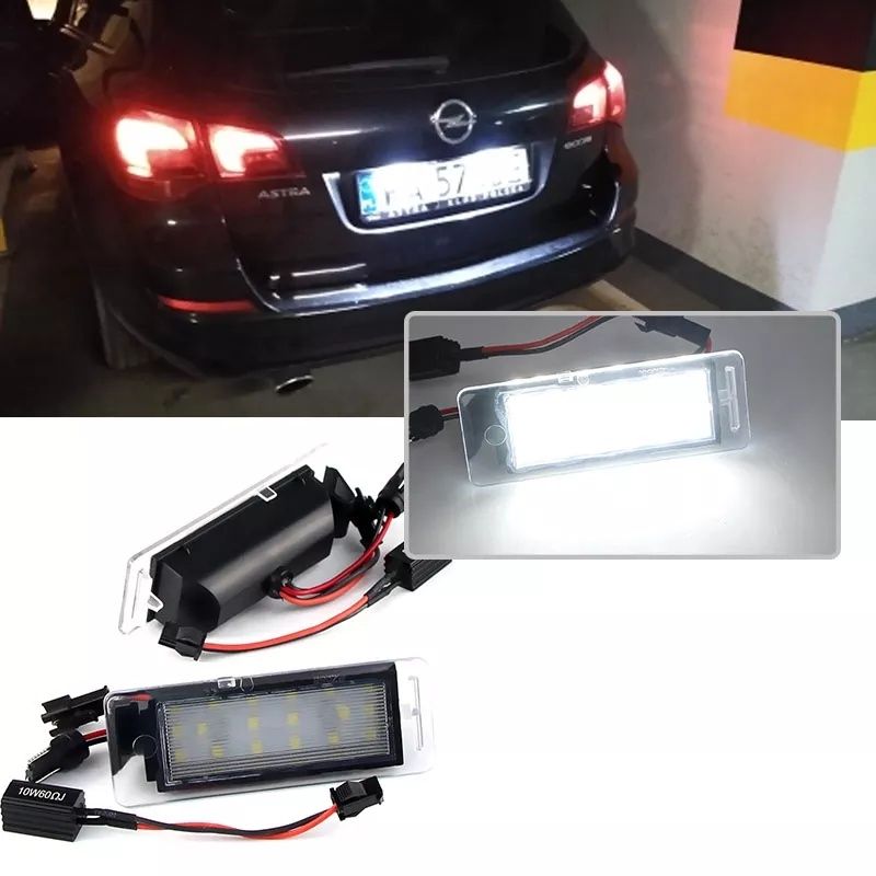 Led dedicate la numar inmatriculare BMW Audi Volkswagen Reno Opel Ford