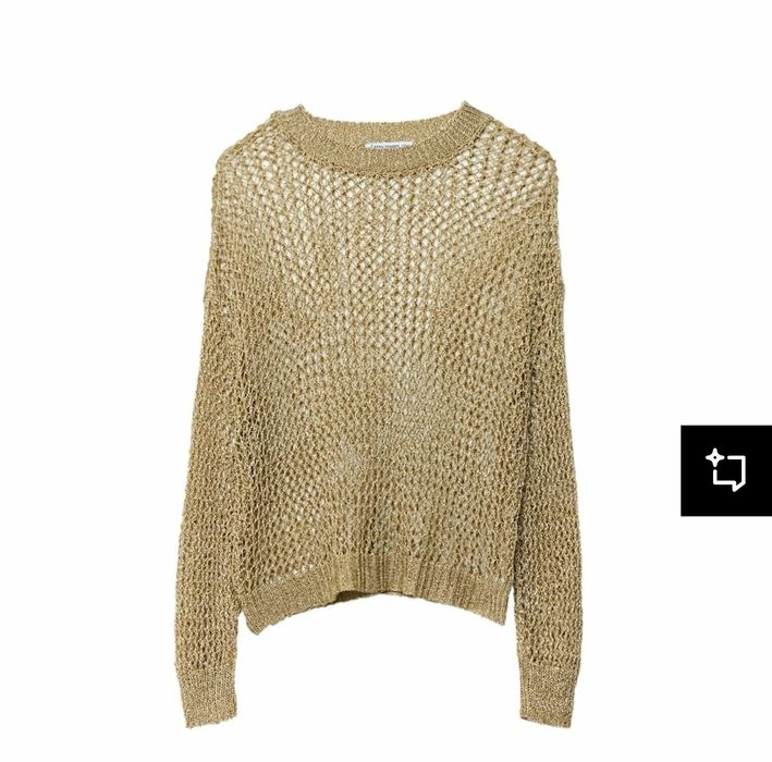 Bluza aurie Stradivarius