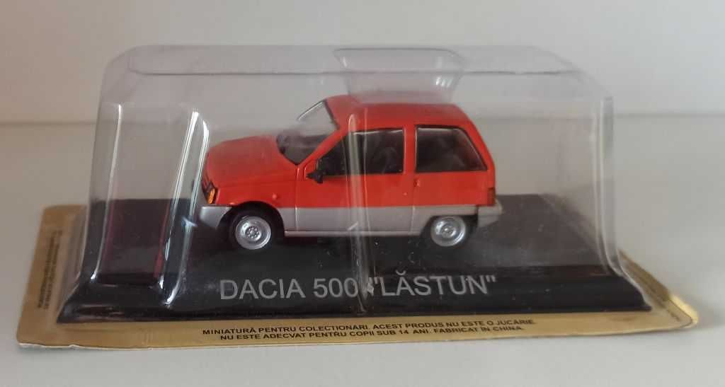 Macheta Dacia 500 LASTUN 1988 - IXO/DeAgostini Masini de Legenda 1/43