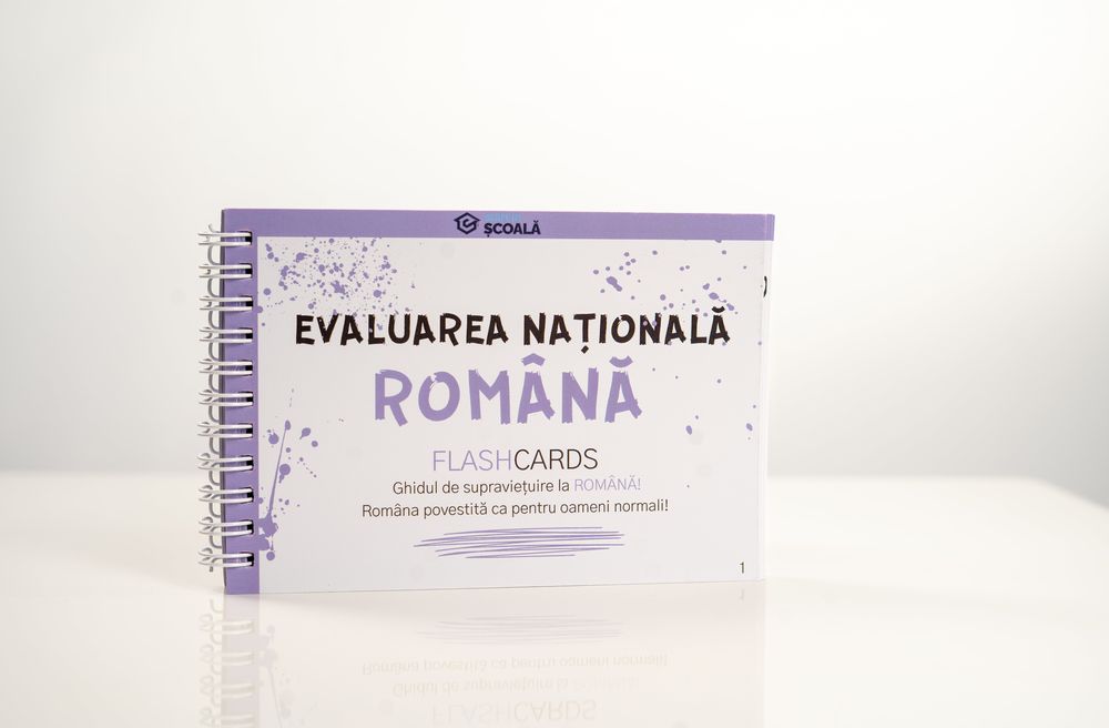 Culegere Evaluare Nationala Romana – Flashcard Start in Scoala