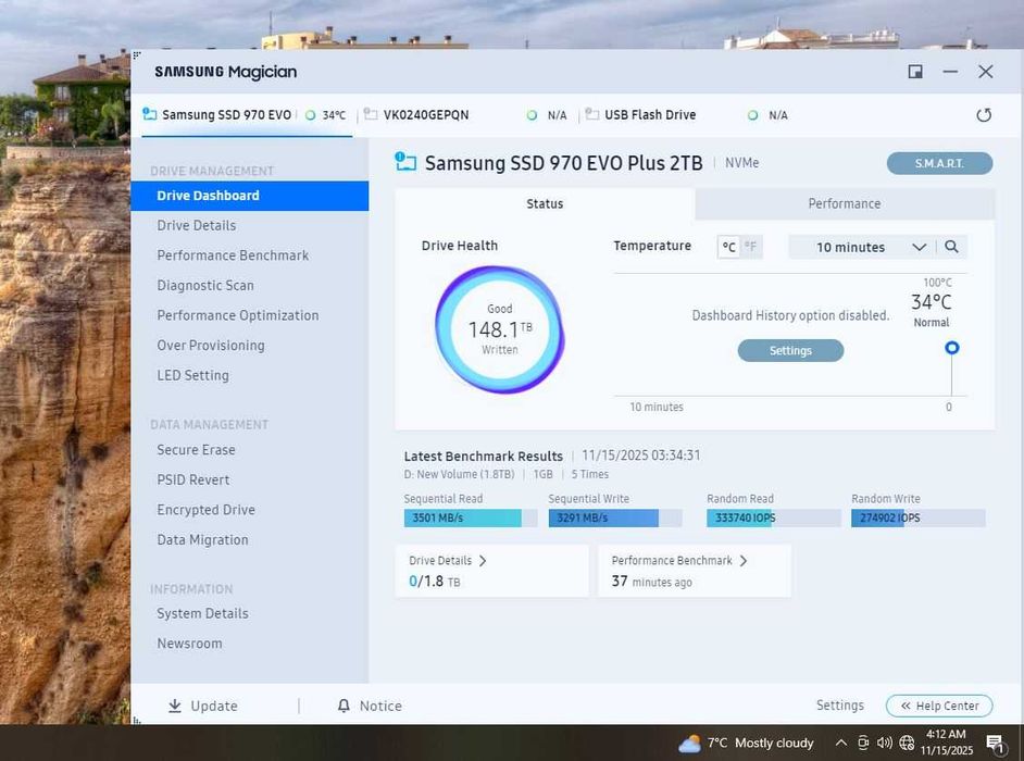 SSD M.2 2280 Samsung 970 EVO Plus 2TB PCI Express 3.0 x4