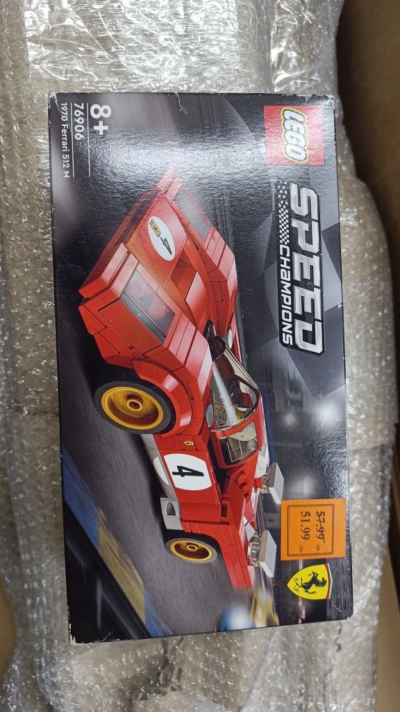 Ново 76906 LEGO FERRARI кола ферари Speed Champions