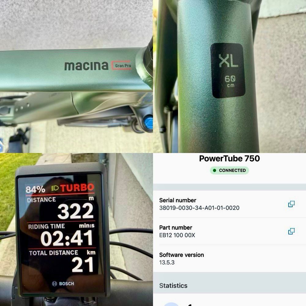 Bicicleta electrica KTM Macina Gran Pro2024 Bosch Cx Bat 750wh XL 21km