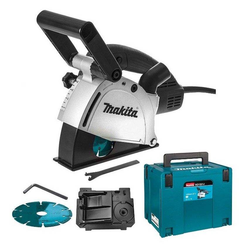 Фреза за канали Makita SG1251J, 1400 W