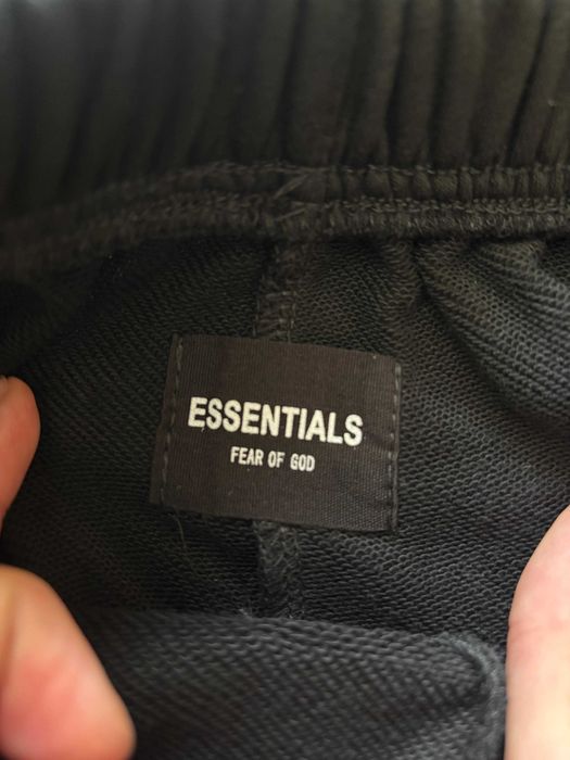 Fear of God Essentials Sweat Shorts Black
