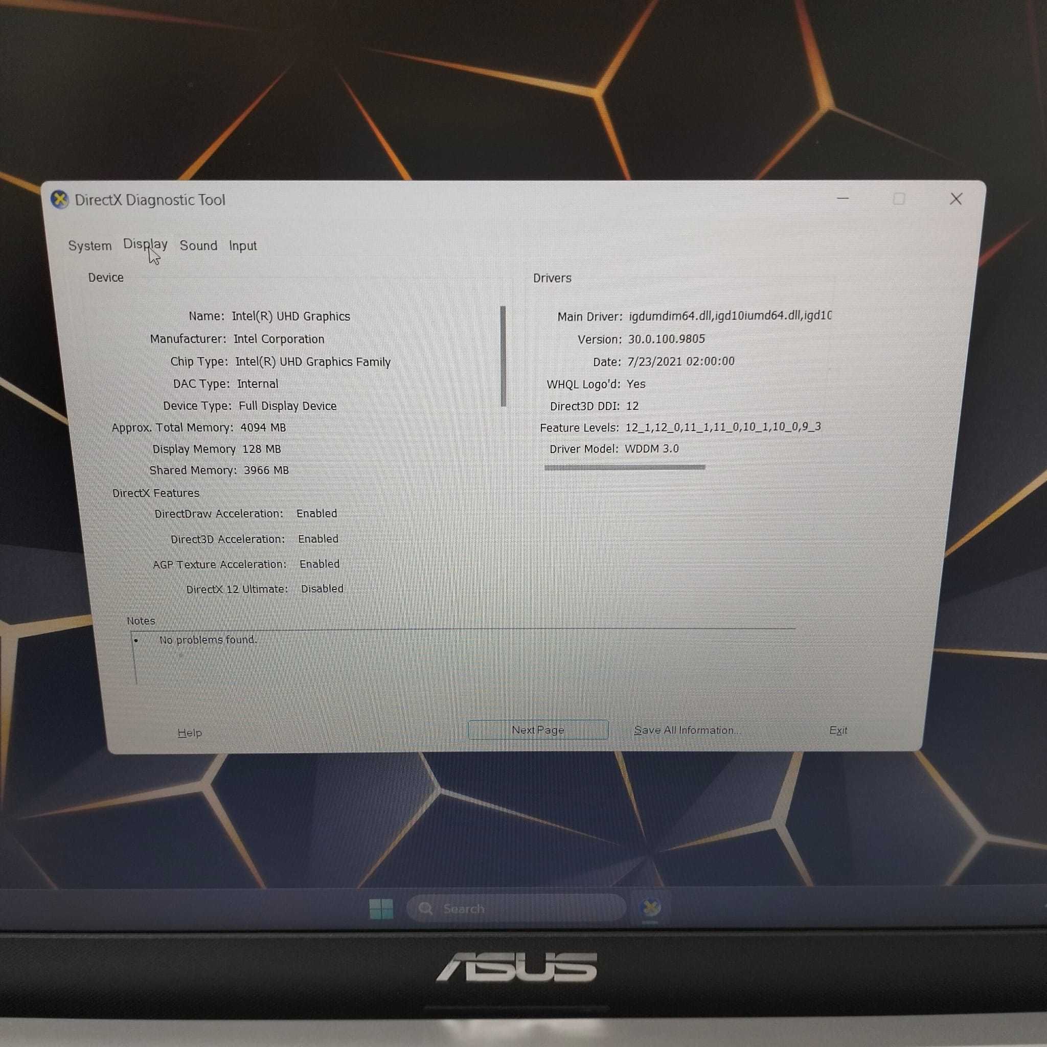 Laptop ASUS Vivobbok i5-1035G1 15.6" Full HD 8GB 512GB SSD Zeus 27115