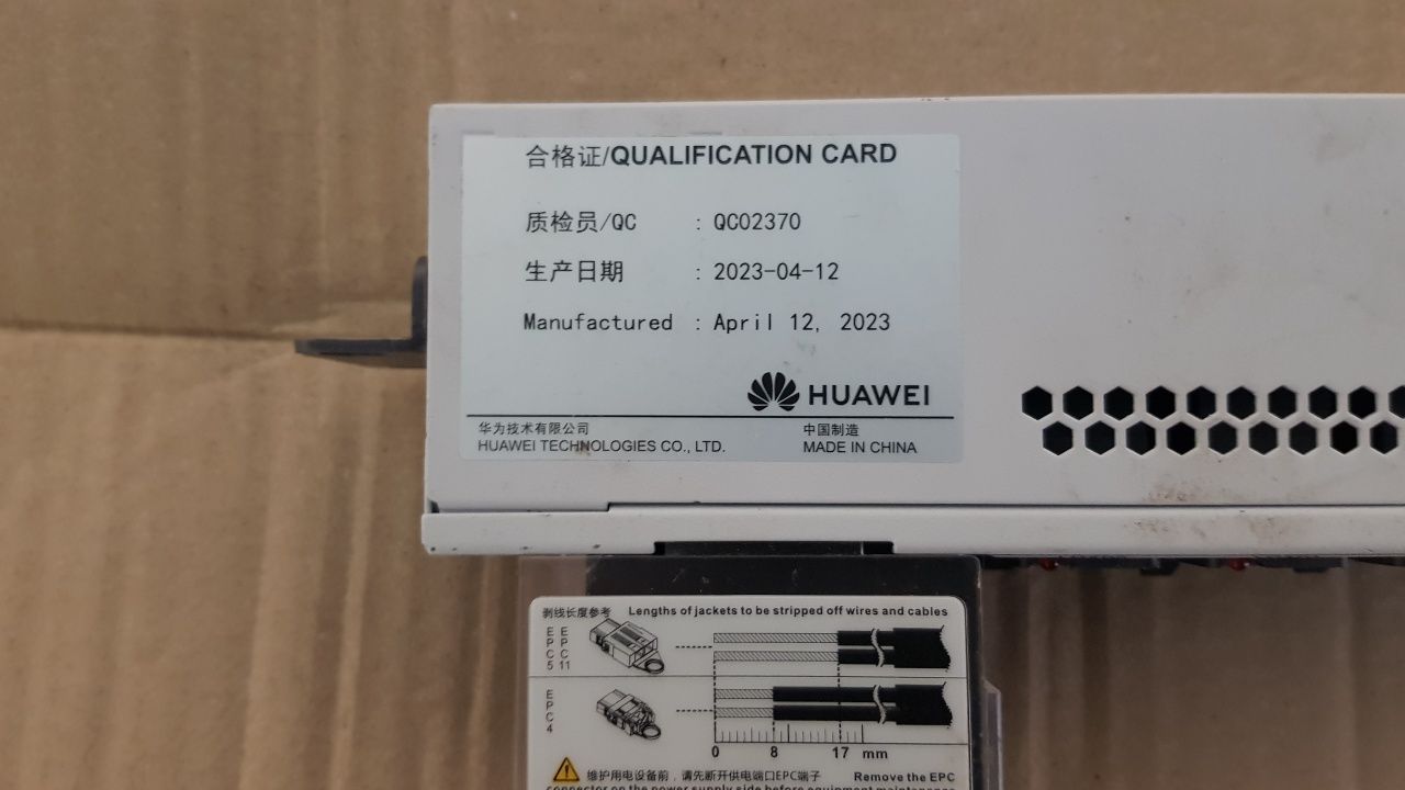 Huawei Dcdu-12B Unitate De Distribuție DC 48V 160A Max