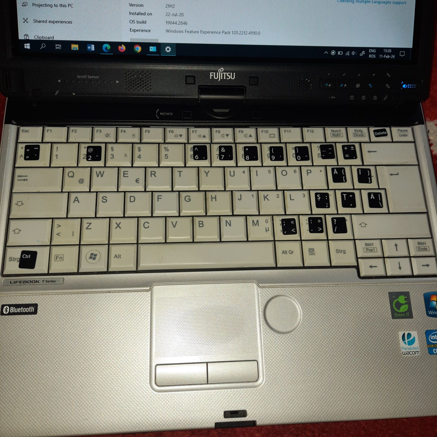 Laptop Fujitsu Lifebook T901 excelent