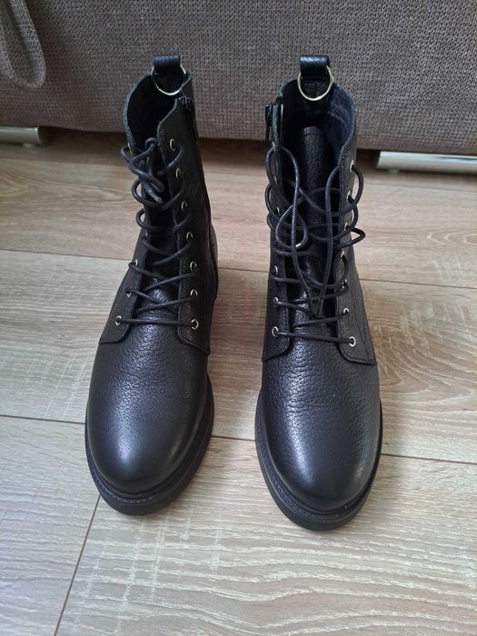 Ghete damă Image (Otter), piele naturală, mărimea 38