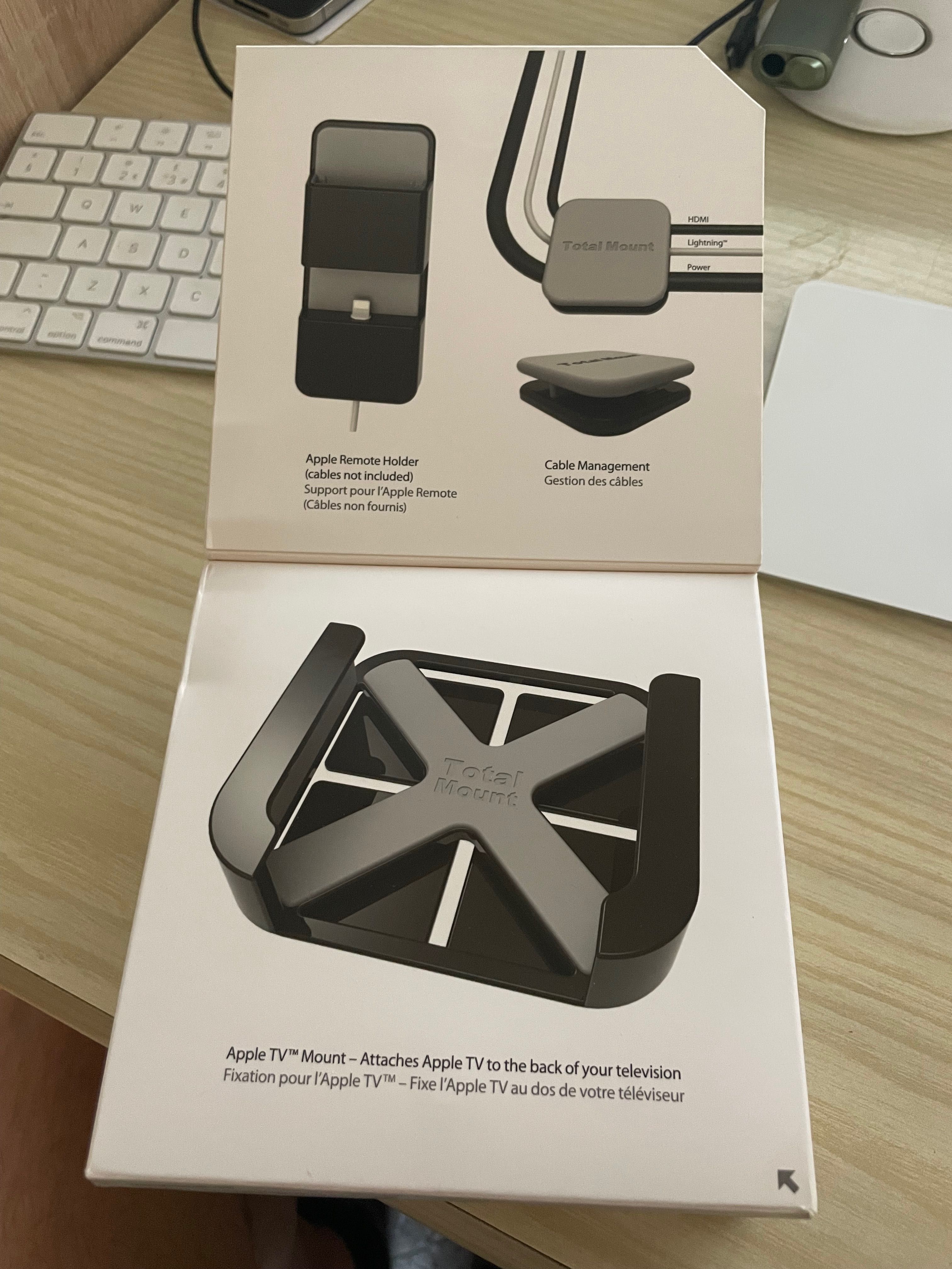 Apple tv 4/4k  стойка за стена