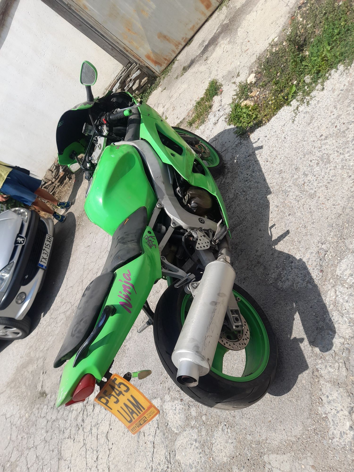 Kawasaki zx6r на части